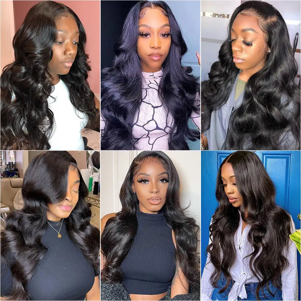 13X4 Lace Frontal Human Hair Wigs For Women 28 Inch  Brazilian Body Wave Lace Front Wig Pre-plucked Hairline with Baby Hair Wigs