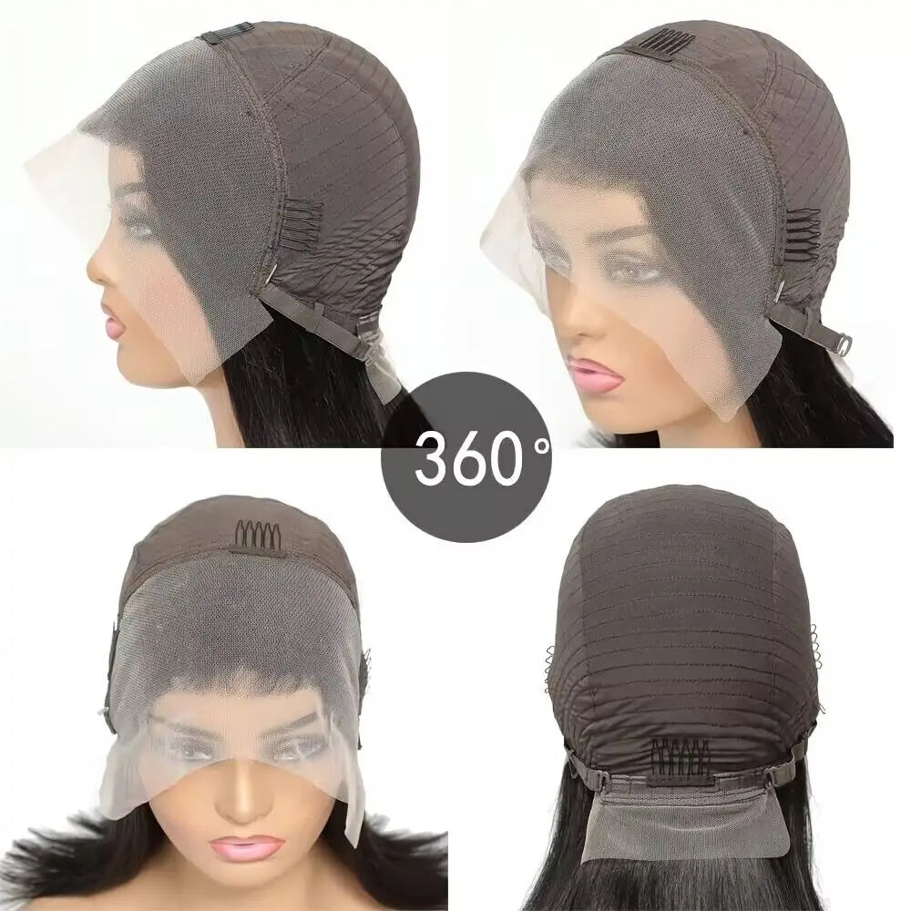 Short Pixie Lace Wig-Natural Human Hair