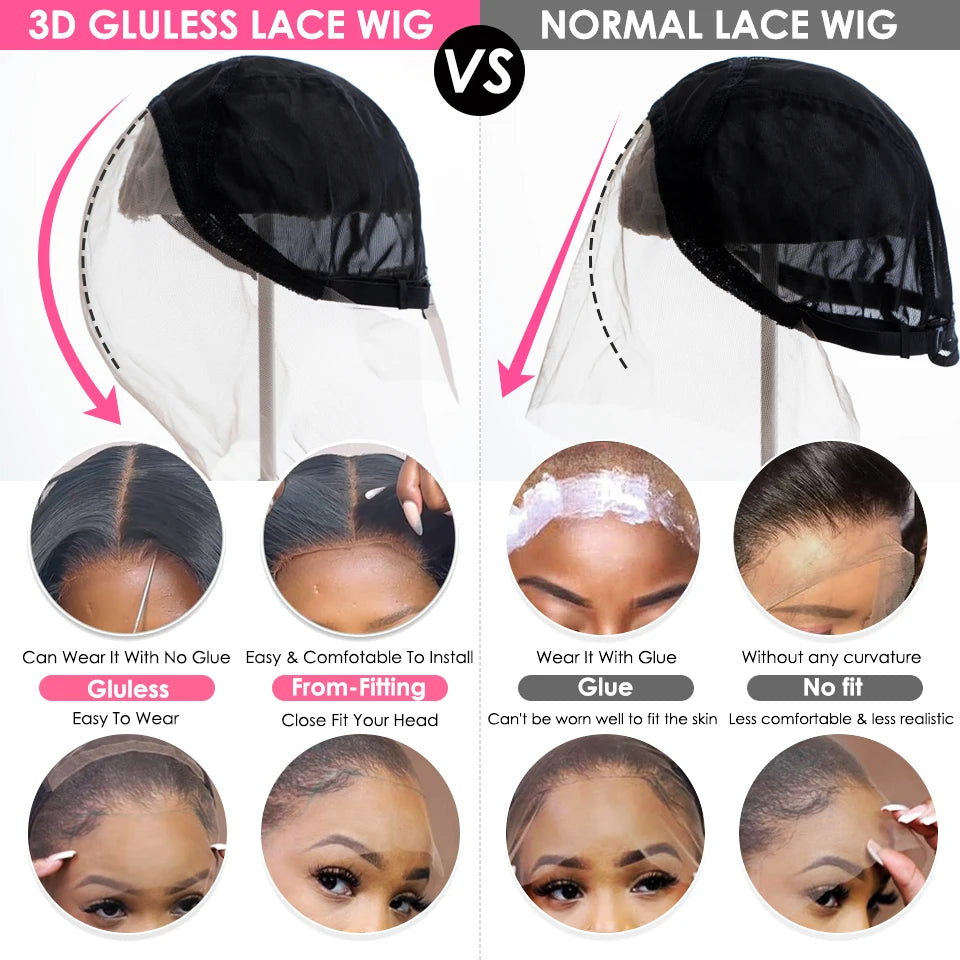 13X4 Lace Frontal Human Hair Wigs For Women 28 Inch  Brazilian Body Wave Lace Front Wig Pre-plucked Hairline with Baby Hair Wigs